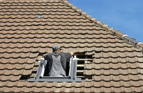 Pose de velux - Landrais